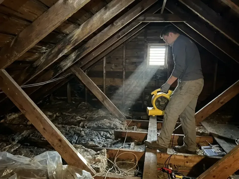 attic-water-damage-drying-proc-007 — frequently asked questions, Emergency Water Extraction & 24/7 Flood Response in Bristol…